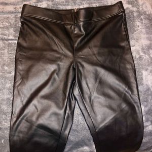 Loft faux leather leggings